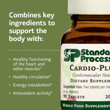 Ingrédients antioxydants vitamine C niacine B6 dans Cardio-Plus