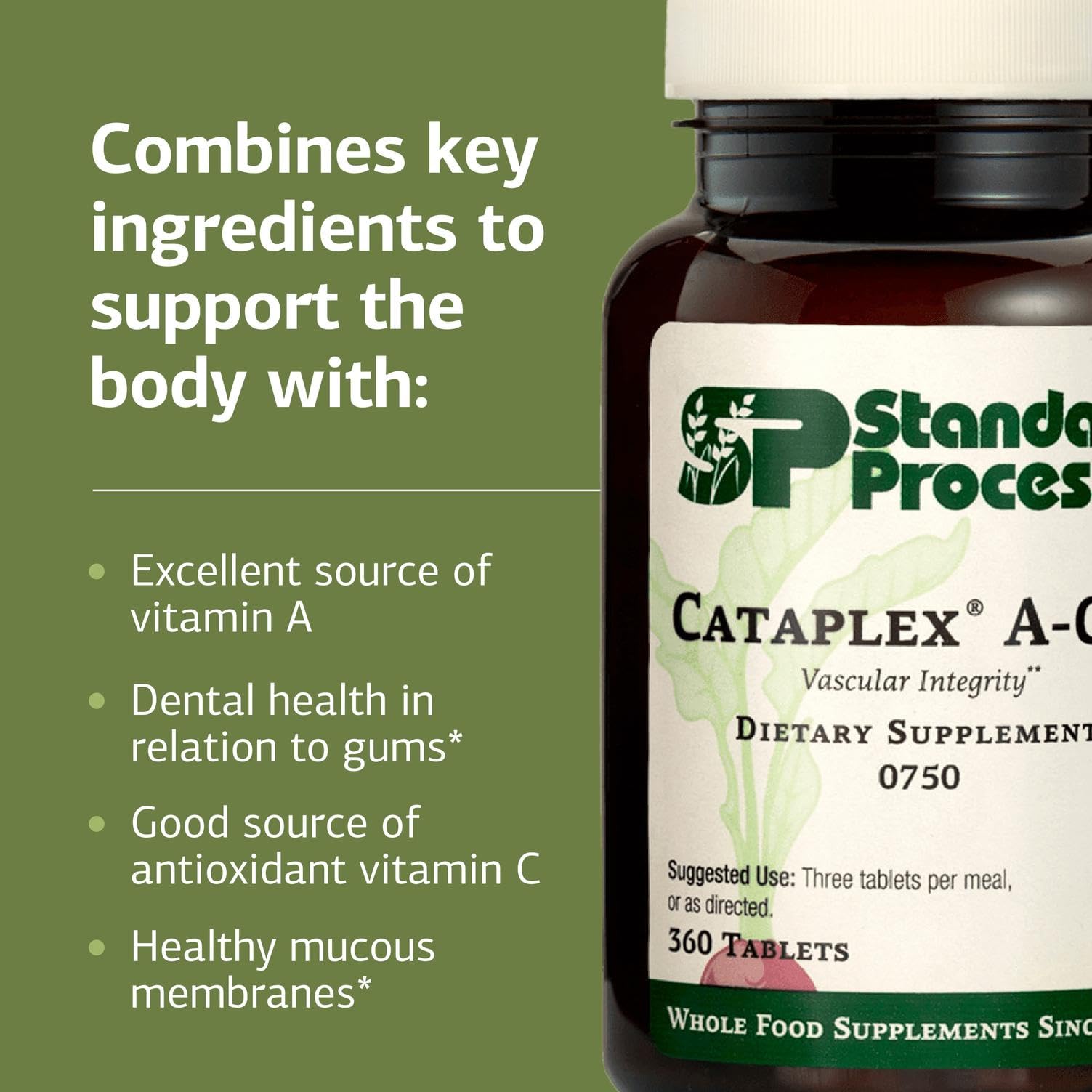 Cataplex A-C-P santé des gencives et muqueuses.