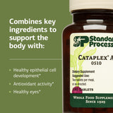 Cataplex A: vitamine A antioxydante issue de sources végétales et ingrédients variés.