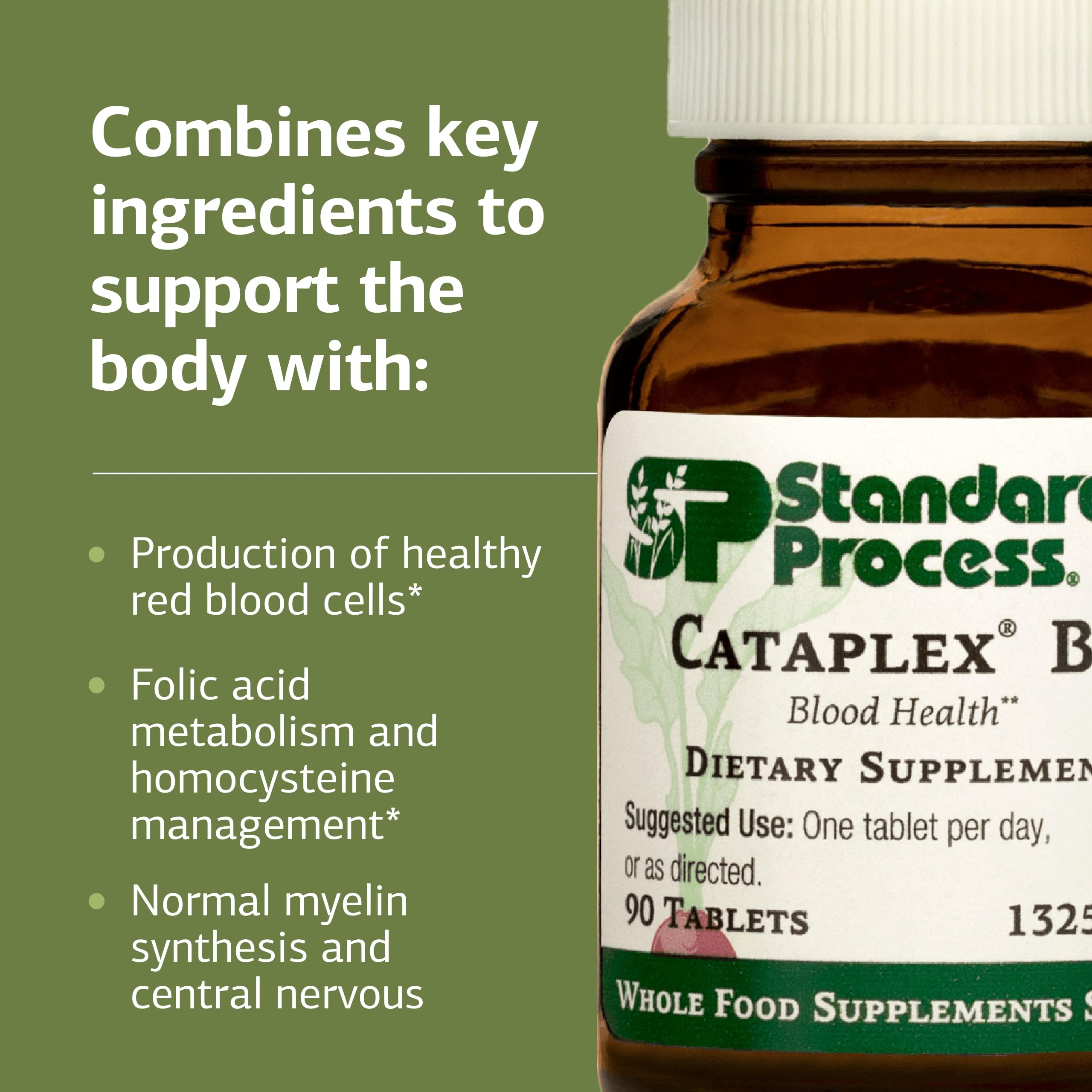 Cataplex B12 Standard Process – dosage quotidien recommandé pour la routine