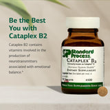 Cataplex B2 Standard Process – ingrédients clés: calcium lactate et riboflavine