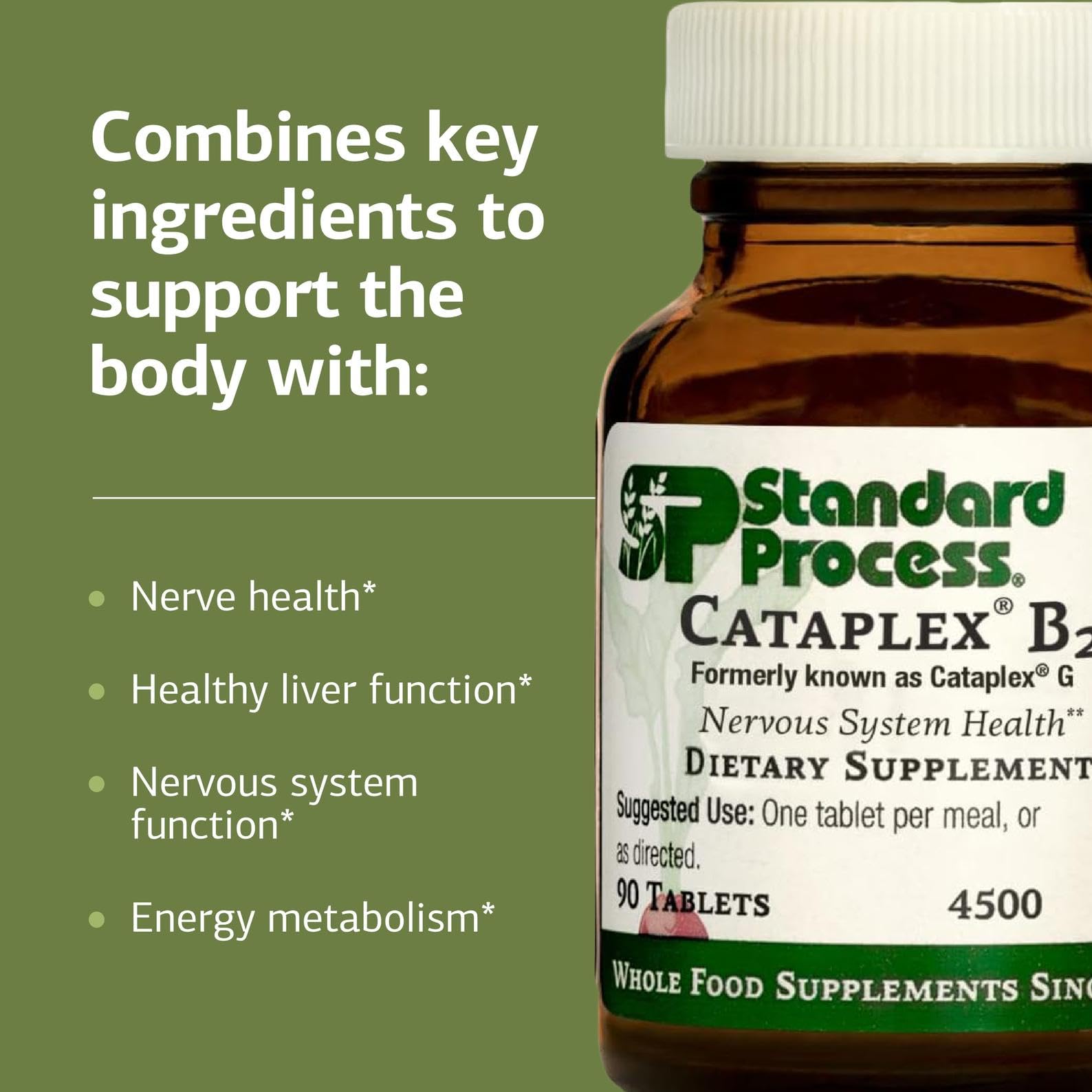 Cataplex B2 Standard Process – comprimés lumineux et emballage clair