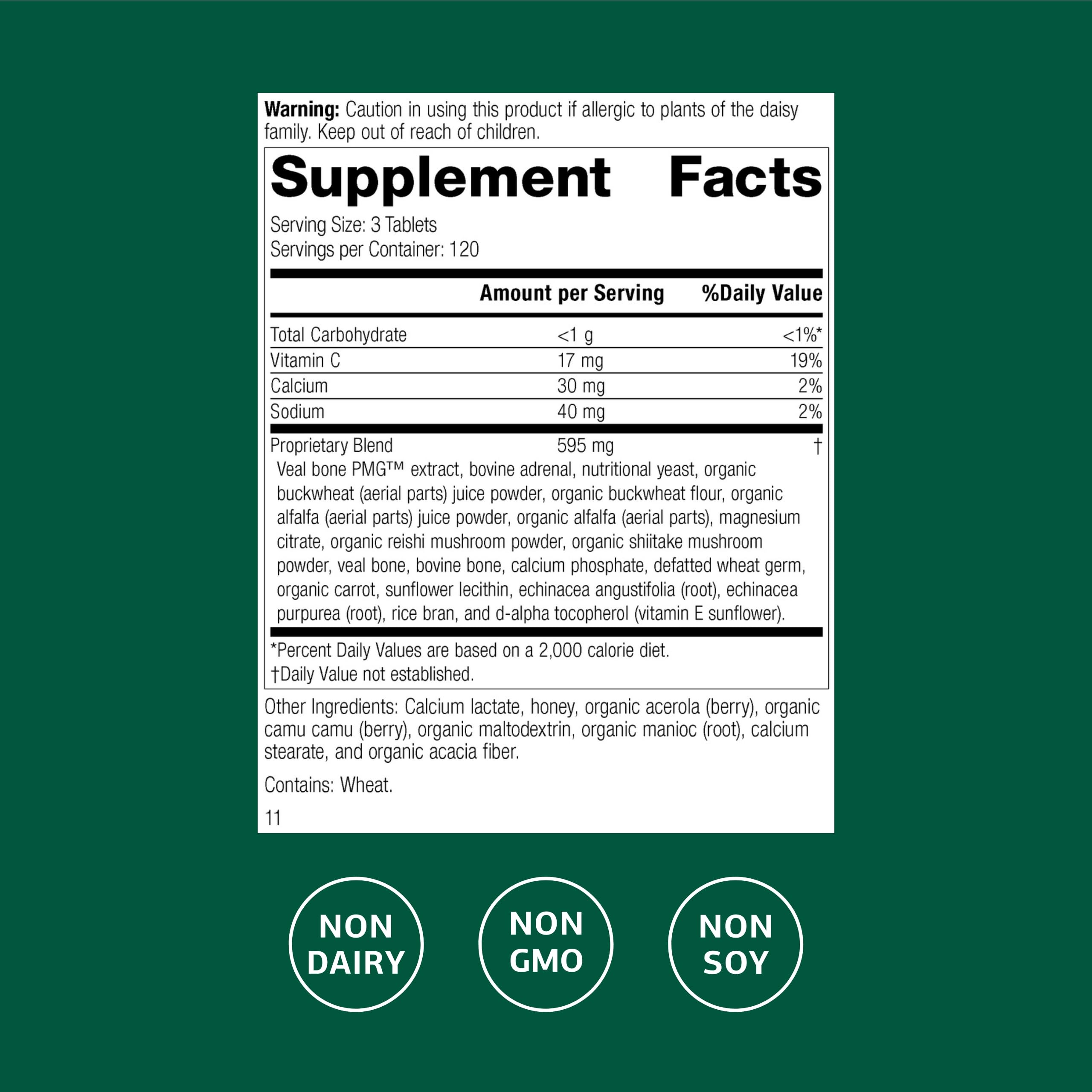 Cataplex C tablettes, antioxydant vitamine C pour le collagène et les vaisseaux