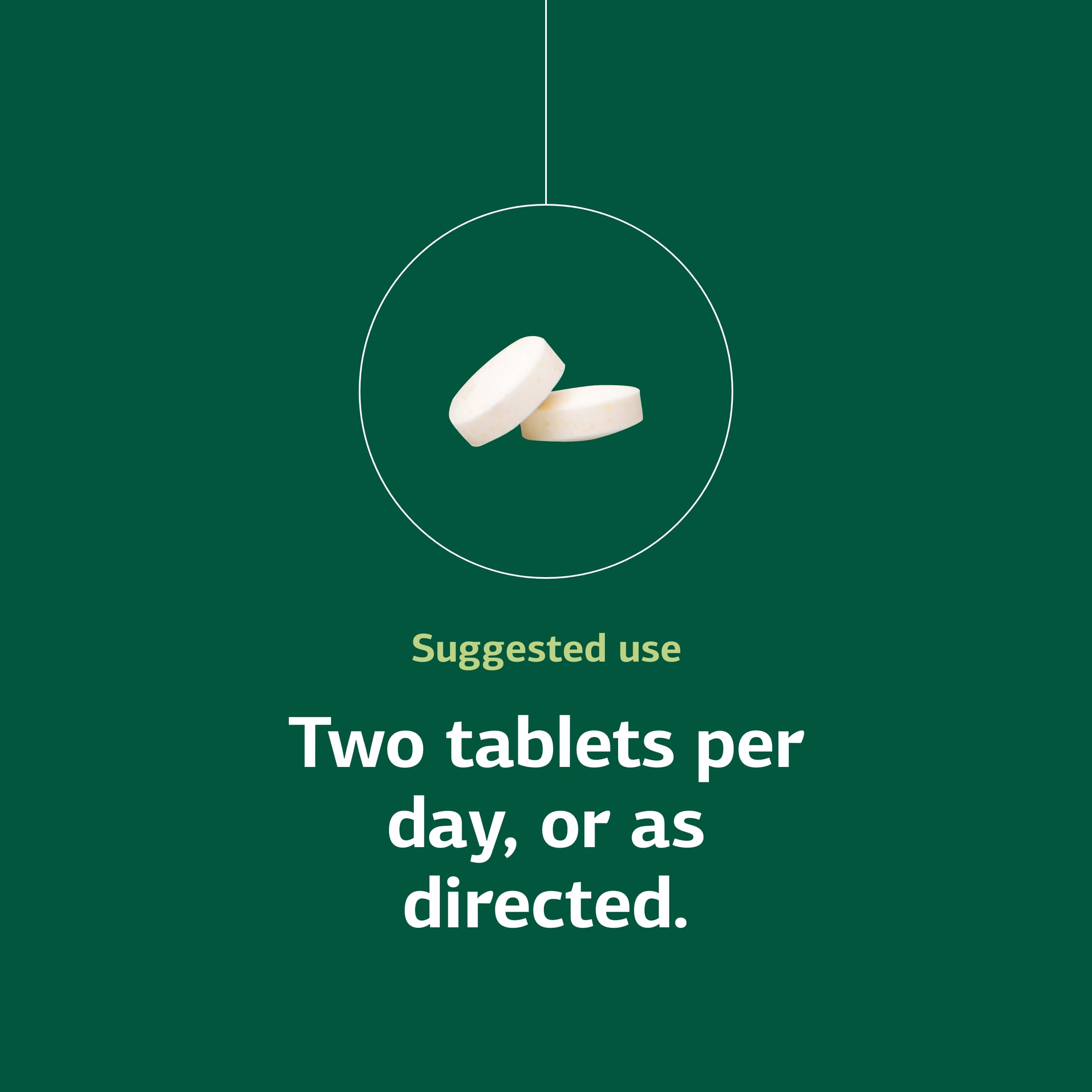 Dose quotidienne visible, Cataplex D peut favoriser l’absorption du calcium.