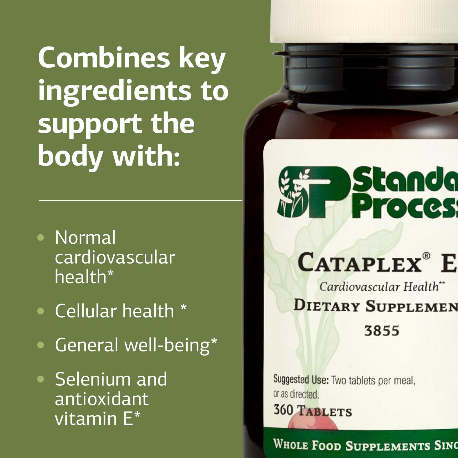 Cataplex E2 sans produits laitiers ni soja, adapté à divers régimes.