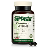 Standard Process Chlorophyll Complex – bouteille visible, soutien détox naturelle.