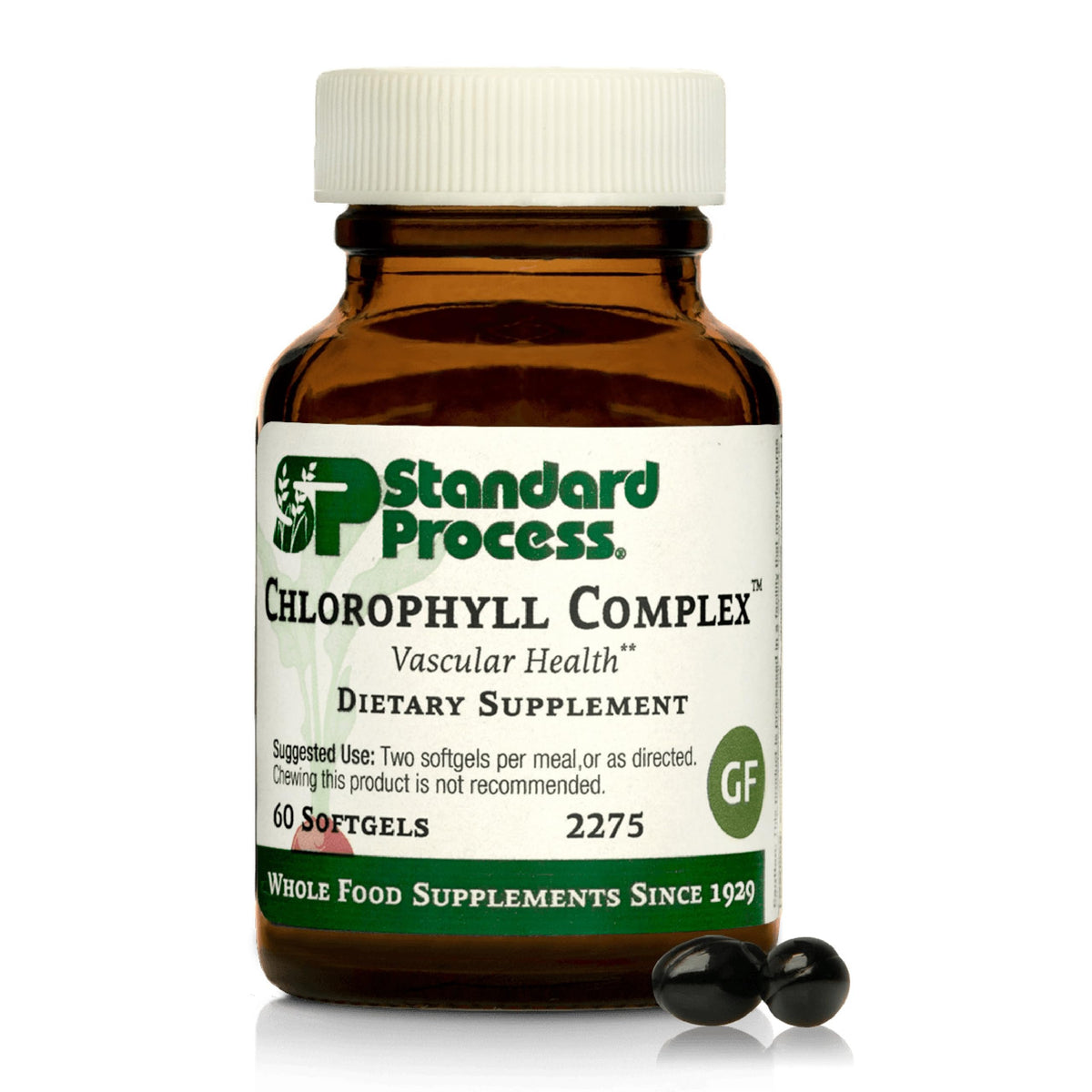 Standard Process Chlorophylle Complexe – bouteille prête à l’emploi, soutien immunitaire potentiel.