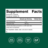 Standard Process Collinsonia Root – etiquette lisible avec informations de dosage