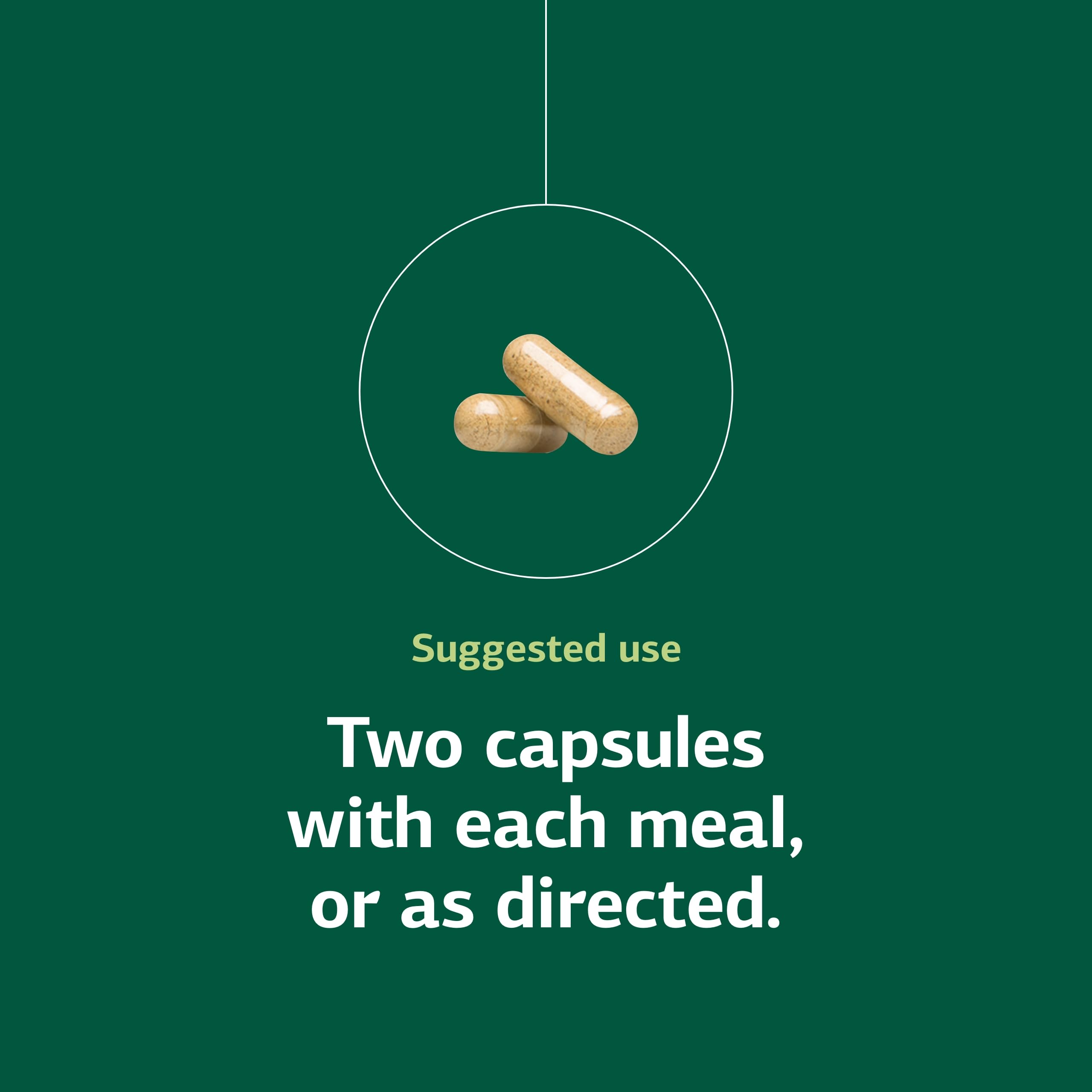 Utilisation quotidienne d’Emphaplex, capsules à prendre avec un repas.