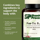 Standard Process For-Til B12 : emballage, produit sans lait ni soja.