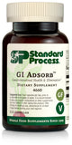Standard Process GI Adsorb – bouteille de capsules, soutien digestif potentiel au quotidien.