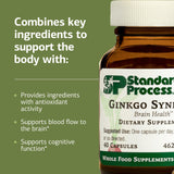 Standard Process Ginkgo Synergy : poudre de sarrasin biologique, base naturelle dans la formule