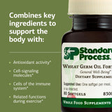 Standard Process huile-germe-ble-dose: concentration en vitamine E naturelle pour la protection cellulaire.