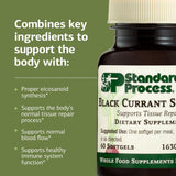 Standard Process huile cassis noir – emballage clair et design premium