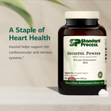 Texture fine de la poudre Inositol prête à être mélangée dans une boisson.