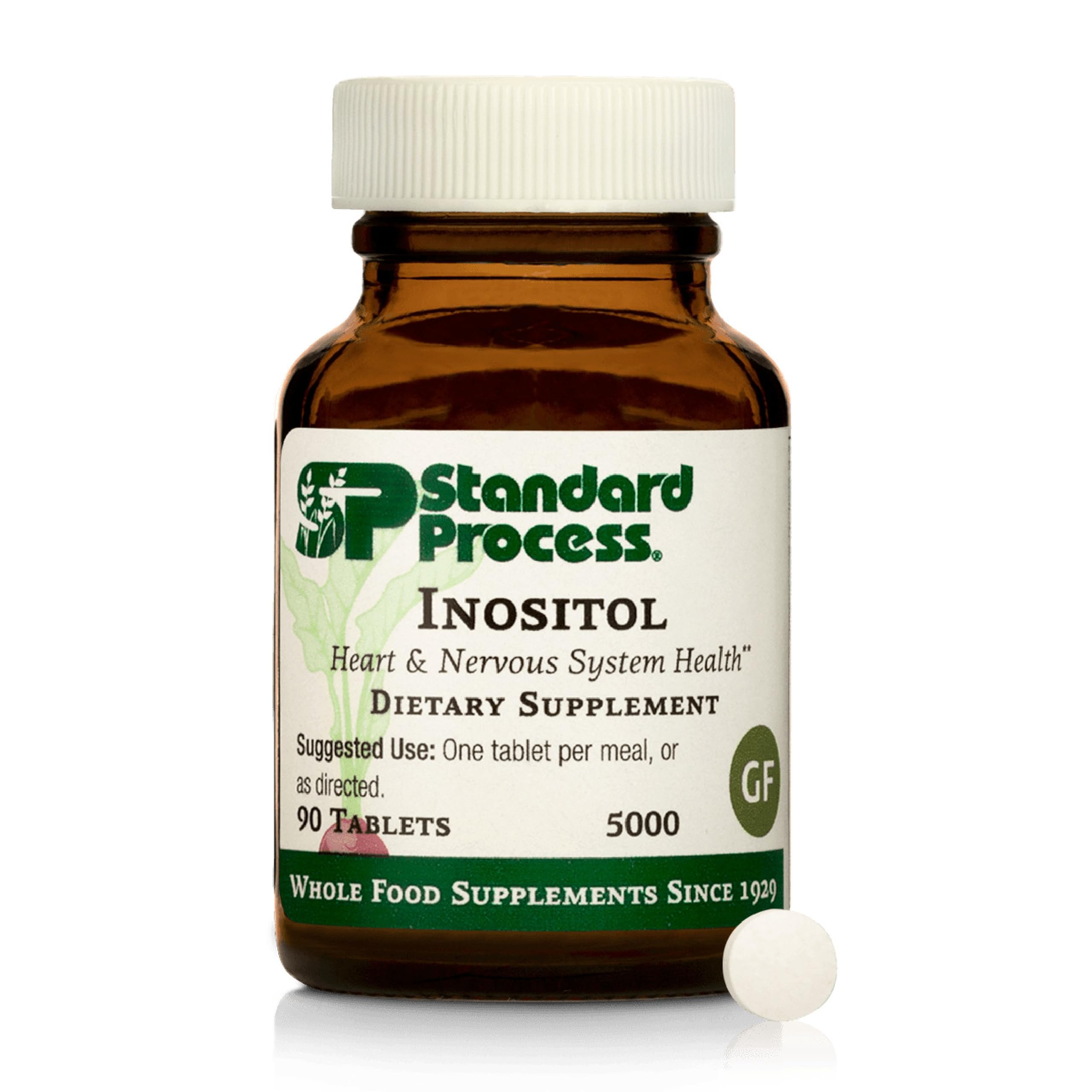 Standard Process Inositol – bouteille : soutien du système nerveux et du métabolisme des lipides.
