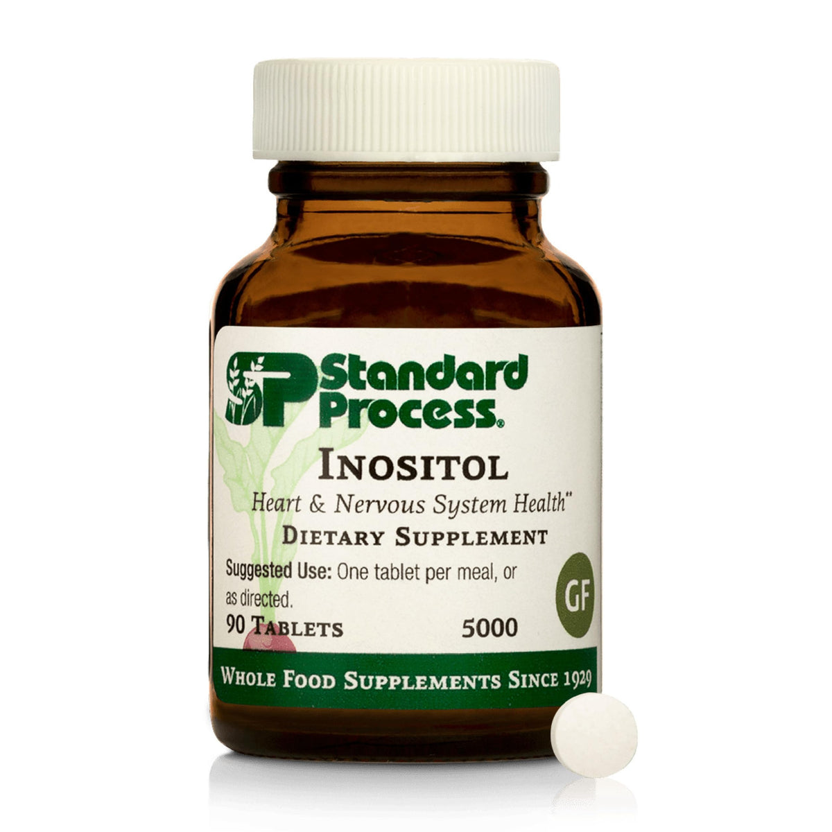 Standard Process Inositol – bouteille : soutien du système nerveux et du métabolisme des lipides.