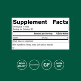Standard Process Inositol – etiquette : informations produit et usages recommandés.