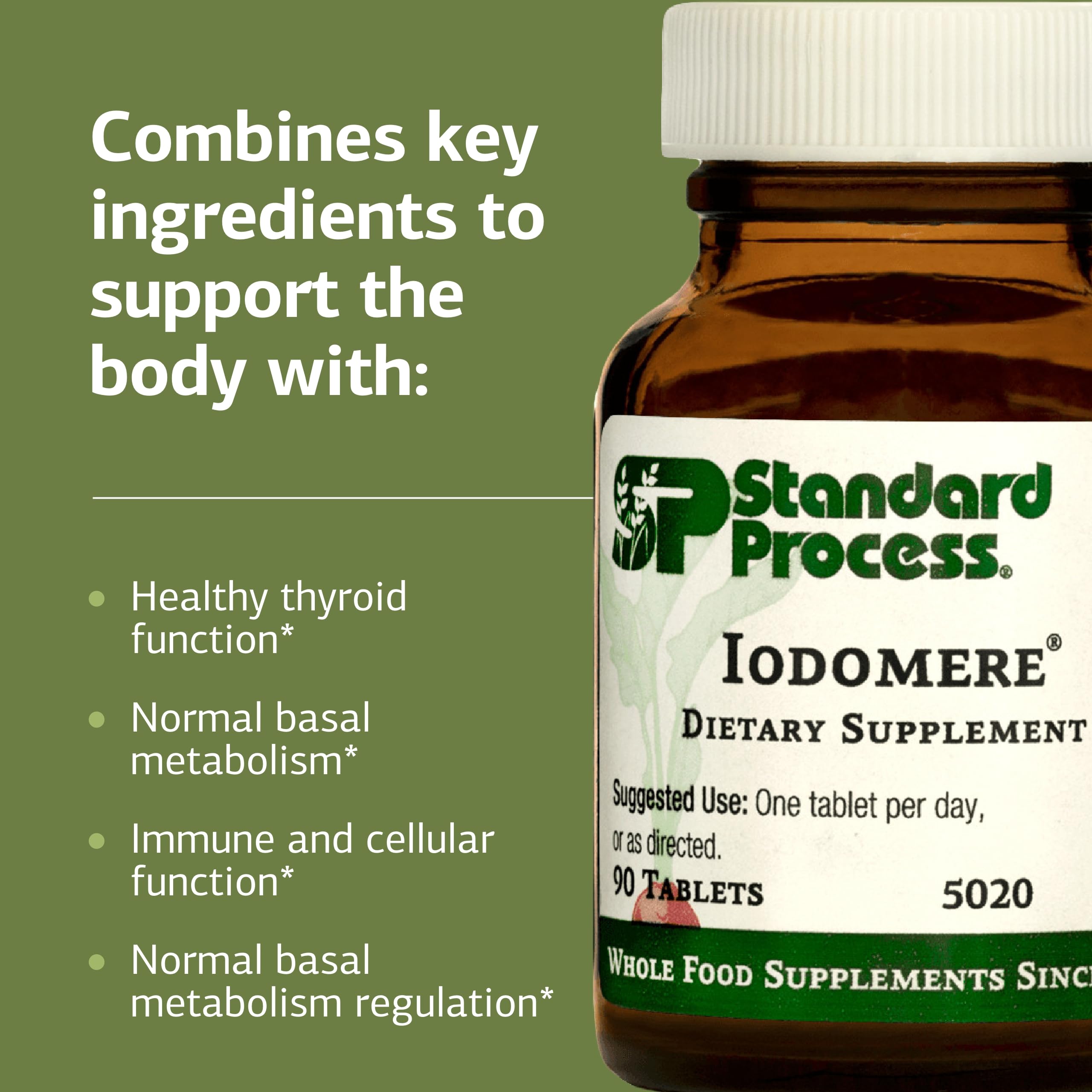 Comprimés Iodomere, dosage en iode pour le métabolisme.