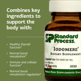 Comprimés Iodomere, dosage en iode pour le métabolisme.