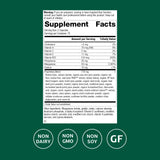 Gélules Standard Process Ligaplex I sur fond clair, support potentiel des tissus conjonctifs.