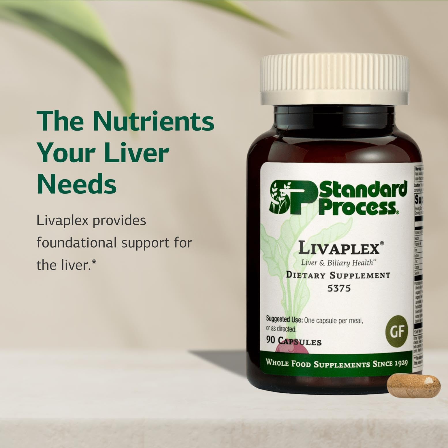 Livaplex — étiquette et informations claires sur les ingrédients