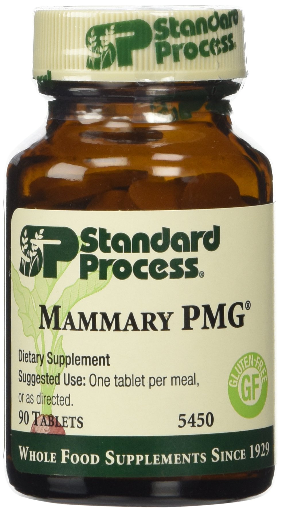Standard Process Mammary PMG : bouteille pratique pour dosage quotidien