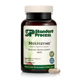 Multizyme par Standard Process, bouteille de 150 capsules, soutien digestif quotidien potentiel.