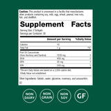 Standard Process Olprima EPA|DHA, etiquette-ingredients, presente la composition naturelle.