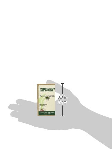 Standard Process Pancreatrophin PMG, comprimés faciles à prendre avec les repas.