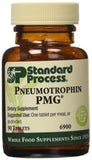 Standard Process Pneumotrophin PMG, emballage des comprimés, soutien potentiel des fonctions cellulaires.