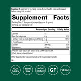 Standard Process Prebiotic Inulin – Étiquette végane: sans soja.