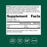 Standard Process Prolamine Iodine – étiquette lisible, produit végétalien et sans gluten