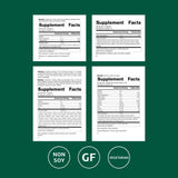 Bouteille-mixer du kit purification Standard Process, pratique pour mélanger SP Complete et Gastro-Fiber.