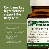 Rumaplex Standard Process : vitamine A et niacine pour le métabolisme.