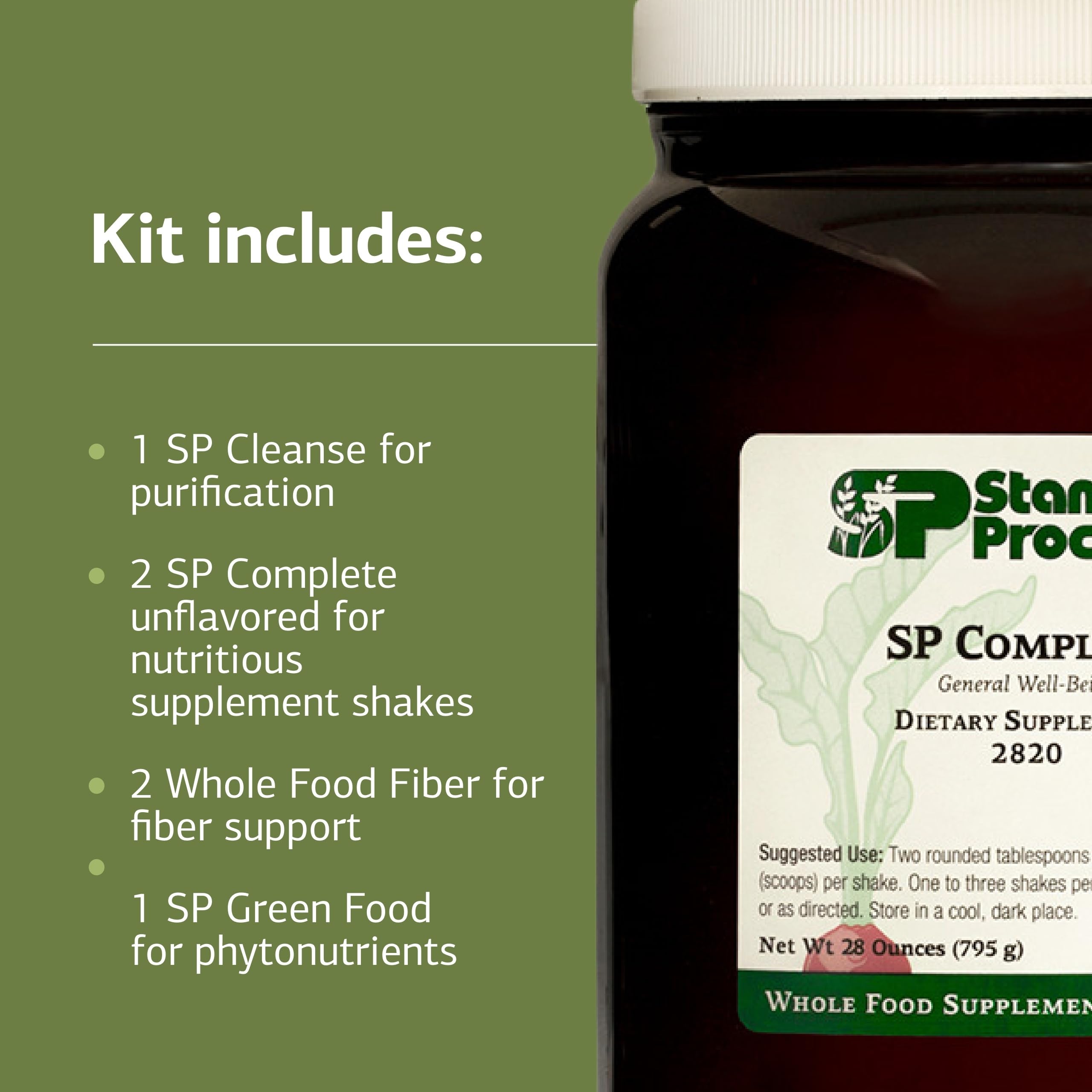 SP Cleanse: étape de purification facilitant un plan de 21 jours