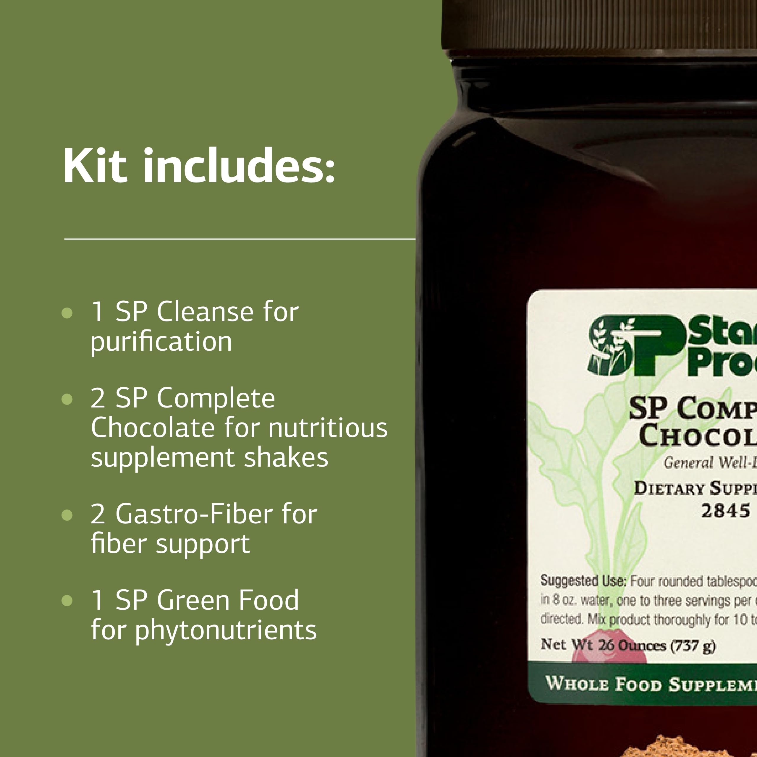 SP Green Food, complément végétal pour énergie quotidienne.