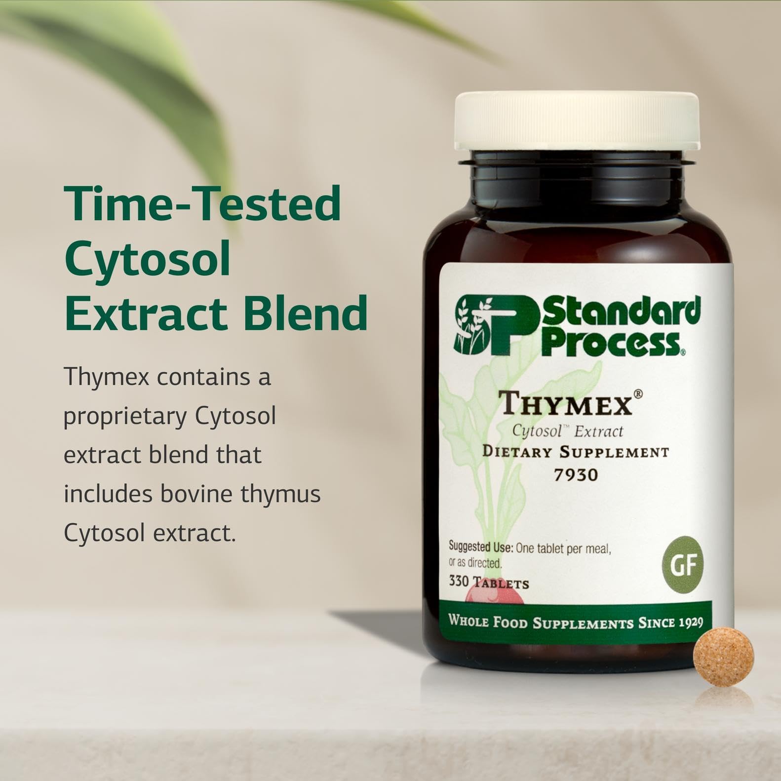 Prise quotidienne lors du repas avec Thymex Cytosol.