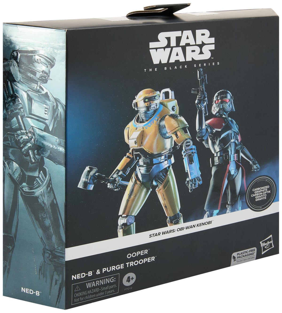 STAR WARS Ned-B et Purge Trooper, figurines carbonisées, parfaites pour exposition et collection.
