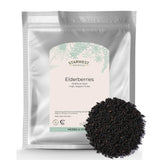 Starwest Botanicals baies de sureau entieres sechees 1 livre: parfaites pour infusion aromatique