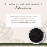 Starwest Botanicals baies de sureau entieres sechees emballage pratique pour achat en vrac