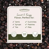 Sachet Starwest Botanicals bio séché baies de sureau pour infusion
