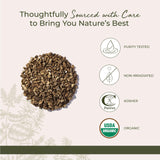 Starwest Botanicals Bardane utilisée dans soupes et ragoûts pour enrichir le plat.