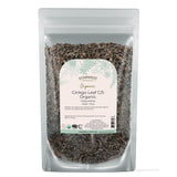 Starwest Botanicals Ginkgo — feuille coupée et tamisée prête à infuser.