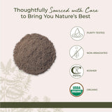 Poudre chardon-marie Starwest Botanicals arôme subtil en cuisine