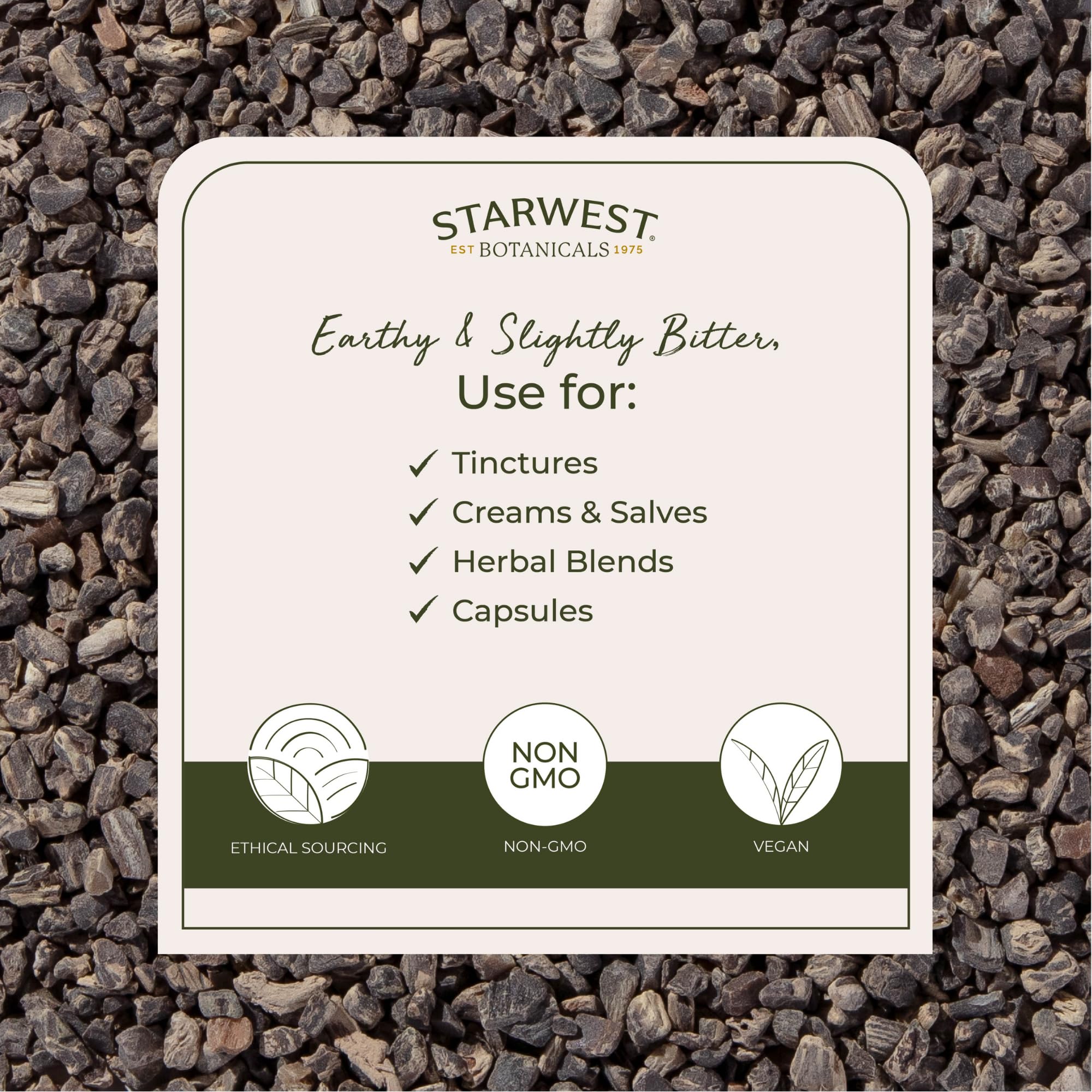 Starwest Botanicals teinture à base de racine actée noire biologique.