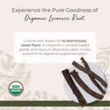 Tiges de réglisse Starwest pour infusions aromatiques et thés