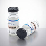 STAT Lab Peptides: bouteille en verre translucide pour inspection visuelle