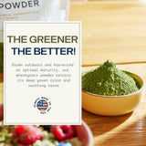 Stateside Growers Assiette Topping Poudre Blé, ajout sain sur repas.