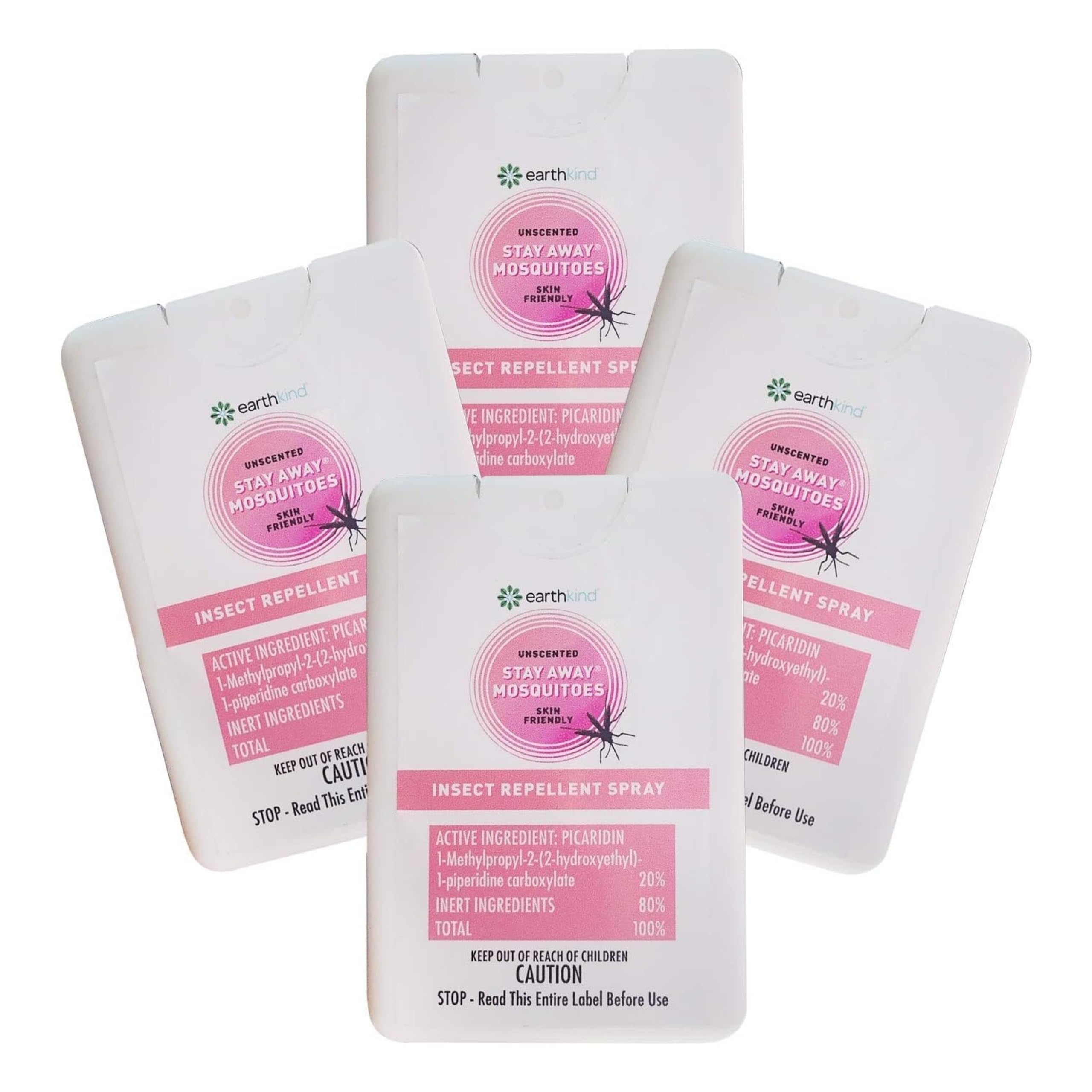 EarthKind Stay Away spray moustiques emballage voyage, protection pratique lors de vos déplacements.